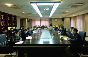 繼續(xù)打好2021年疫情防控攻堅戰(zhàn)，集團公司組織召開疫情防控專題會議