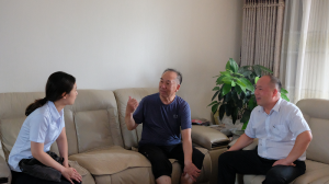 集團(tuán)公司走訪慰問部隊(duì)轉(zhuǎn)業(yè)老干部！